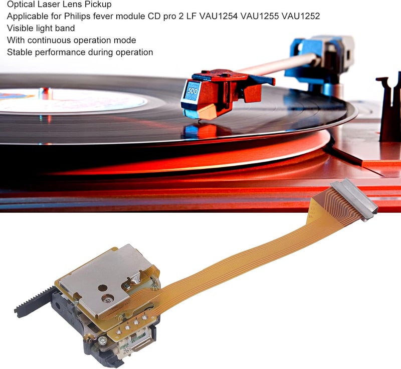 Topyond Optical Pickup Laser Lens for CD Pro2 LF VAU1254 VAU1255 VAU1252 - Stable Performance, Premium ABS Material, Ideal Replacement for CD Player Repair Enthusiasts - Image 4